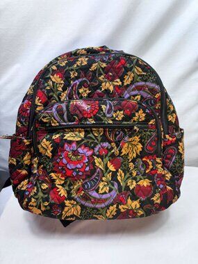 Vera Bradley Backpack in Vintage Floral Nightingale Vera bradley floral nightingale - Gem main image 3